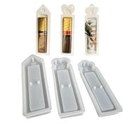 Stampo per coniglietti pasquali: stampo in silicone per porta barrette di cioccolato a forma di regalo di Pasqua a forma di coniglio, stampo antiaderente per porta barrette di cioccolato | 3