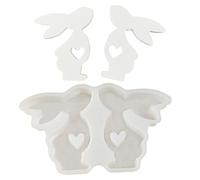 Stampo per coniglietto - Stampo riutilizzabile per candele antiaderenti - 3D | per famiglia amici studenti, uomini donne festa di compleanno casa interna