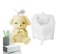 Stampo per coniglio 3D, stampo in silicone per coniglio antiaderenti | 3D Fatto a mano per la fabbricazione di candele profumate, artigianato in resina Amore