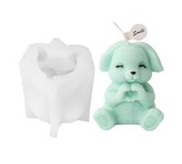 Stampo per coniglio 3D, stampo in silicone per coniglio | Silicone a forma di coniglio fatto a mano per la fabbricazione di candele profumate, artigianato in amore