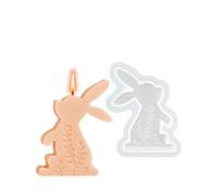 Stampo per Coniglio - Multiuso, Slegatura Facile, Realizzati a Mano - Stampo in silicone per pasquali,per Compleanni, Matrimoni, Feste, Dessert, Vacanze, Natale, Halloween, San