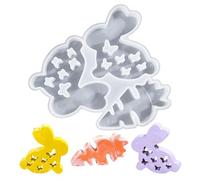 Stampo per coniglio pasquale, stampo in silicone per coniglio e carota di Pasqua, stampo in gesso facile da staccare stampo in resina epossidica, stampo per coniglio pasqua, stampo da forno