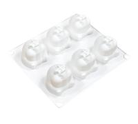Stampo per criceto - Stampo per mousse in silicone a forma di animale, simpatico staampo per criceto seduto per torte, mousse, gelatina, budino, profumate, ornamenti in gesso, scultura, access