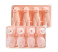 Stampo per cubetti di alpaca, vassoio per ghiaccio riutilizzabile, strumento per cocktail con texture raffinata, accessorio per congelatore con pannello robusto, categoria bar, 6 x 6 cm, kit cubo