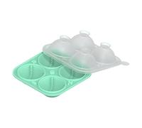 Stampo per cubetti di forme grandi e divertenti con facile sformatura e | Stampo per ghiaccio a forma di pallina da baseball, per cocktail, bourbon, uomini e donne, whisky