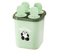 Stampo per cubetti di gelato, 4 stampi per dolci ghiacciati | Stampo per ghiaccio estivo per genitori, bambini, famiglie, estate, compleanno, casa, feste, appuntamenti di gioco