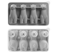 Stampo per cubetti di ghiaccio 3D in silicone, a forma di alpaca, riutilizzabile, per cocktail, bar a casa, bevande per feste, accessori per la preparazione di dessert