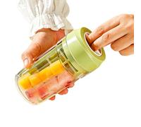 Stampo per cubetti di ghiaccio a 8 scomparti, senza contatto, per congelatore con coperchio, per caffè, succo, latte, whisky, bourbon, casa, ufficio, campeggio, picnic