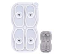 Stampo per cubetti di ghiaccio a - e vassoi per ghiaccio cubi in silicone, qualità alimentare, rilascio facile, forma, deposito congelatore, rinfreschi, cocktail, whisky, bevande