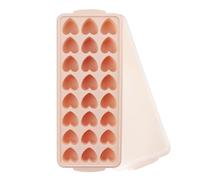 Stampo per cubetti di ghiaccio a forma di cuore - 24 scomparti a forma di cuore | Stampo per cubetti di ghiaccio in silicone facile da allentare | Adatto al congelatore | Mini forma a cuore | Stampi