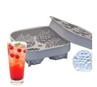 Stampo per cubetti di ghiaccio a forma di palla da golf - Silicone morbido per congelatore | Stampo per cubetti di ghiaccio in silicone per whisky | Per Tequila Vodka Succo di frutta gelatina al