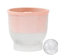 Stampo per cubetti di ghiaccio a , strumento di rilascio facile, gadget riutilizzabile a lenta fusione, 6,7 x 5 x 170 x 6,1 cm, portatile, compatto, ideale per ristoranti, riunioni, cene