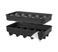 Stampo per cubetti di ghiaccio a testa di morte flessibile antiaderente 3D | Stampi per budini gotici, per feste, bar, birra, cocktail, dolci, cioccolatini, gelatine, caramelle