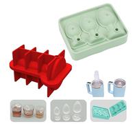 Stampo per cubetti di ghiaccio con forme divertenti, idea regalo per feste a tema bavaglio, in silicone, grande stampo per ghiaccio in silicone spesso, per cocktail, brandy e succhi di frutta