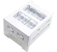 Stampo Per Cubetti Di Ghiaccio Congelato Rapidamente, Strumento Per La Produzione Di Ghiaccio Semiautomatico Domestico, Contenitore Per Ghiaccio Rimovibile, Semplice E Conveniente