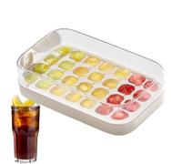 Stampo per cubetti di ghiaccio, coperture per contenitori per cubetti di ghiaccio, congelatore, stampi per alimenti per facile allentamento accessori da cucina per caffè birra e bevande