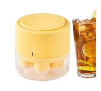 Stampo per cubetti di ghiaccio, facile da staccare, con coperchio, vassoio per cubetti di ghiaccio, per frigorifero e congelatore, così come per caffè freddo, cocktail, whisky e