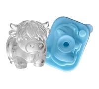 Stampo per cubetti di ghiaccio, in silicone 3D, a forma di , divertente accessorio da cucina, per whisky, cocktail, succhi di frutta, bourbon, cucina, feste, cibo, campeggio, viaggi