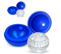 Stampo per cubetti di ghiaccio in silicone 3D Death Star Wars per whisky