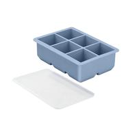 Stampo per cubetti di ghiaccio in silicone con grande capacità e a prova di | Premere per staccare lo stampo per ghiaccio, whisky, caffè, vino, succo, bourbon, cocktail, camper, casa, ristorante e picnic