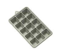 Stampo per cubetti di ghiaccio in silicone, impilabile a 15 scomparti, per whisky, caffè, acqua, succhi, cioccolato, dessert, cibo, bar di casa