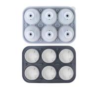 Stampo per cubetti di ghiaccio in silicone, riutilizzabile, per birra, caffè, bevande fredde e bevande, picnic, feste di vacanza, festa del papà