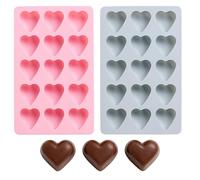 Stampo per Cubetti di Ghiaccio in Silicone - Set da 2 Stampo da Cucina per Congelatore, per Ghiaccio - per Ristorante, Hotel, Picnic, Campeggio, Casa, Feste