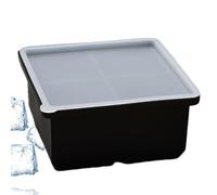 Stampo per cubetti di ghiaccio in silicone | Stampo a scomparti per blocchi di ghiaccio a rilascio facile - Contenitore per fare cubetti di ghiaccio al congelatore, per cocktail, caffè, succo di vino