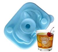 Stampo per Cubetti di Ghiaccio in Silicone, Vassoio 3D riutilizzabile a forma di Highland Cattle, Utensili da cucina e gadget, per Whiskey, Cocktail, Vino, Bourbon, Feste in Casa, Bevande,