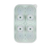 Stampo per cubetti di ghiaccio per congelatore, a 4 cavità, a forma di simpatico cane e gatto, a forma di animali, per il frigorifero, per la preparazione di cubetti congelati Bevande domestiche come