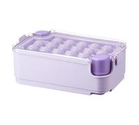 Stampo per cubetti di ghiaccio per congelatore, facile estrazione, grande volume, contenitore per cubetti di ghiaccio con contenitore, cioccolato, snack, conservazione degli alimenti