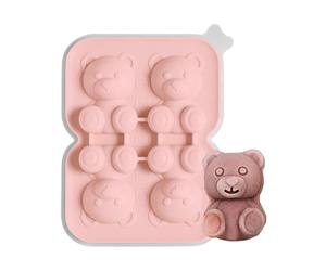 Stampo per cubetti di ghiaccio per congelatore, simpatico contenitore per alimenti, in silicone per congelatore, per bevande, acqua, whisky e cocktail al chiuso durante i pasti con la Fa