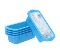 Stampo per cubetti di ghiaccio per immersioni fredde, 5 grandi contenitori di congelamento per bagno freddo, vassoio per cubetti di ghiaccio da 25 cm, per cucina, casa, ristorante, esterno, campeggio