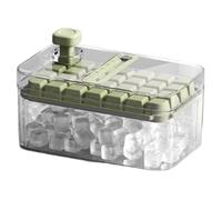Stampo per cubetti di ghiaccio, riutilizzabile, 6 scomparti, grande formato, con coperchio, facile rimozione per frigorifero, estate, picnic, campeggio, whisky, cocktail, bevande, frigorifero, cucina