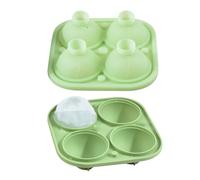 Stampo per cubetti di ghiaccio sferico grande capacità per bevande fredde | Stampo per in silicone | Strumento da cucina riutilizzabile per il caldo per la preparazione di bevande e pasti