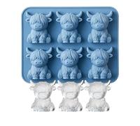 Stampo per Cubetti di Ghiaccio,Stampo per Congelatore a Forma di 3D in 2 Pezzi | per Ghiaccio per Whiskey - Per Frigorifero Bere Cocktail Cottura Acqua Bevande Cucina Casa