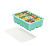 Stampo per cubetti di ghiaccio, utensile da cucina, riutilizzabile e a prova di perdite, premere per staccare lo stampo per ghiaccio, per whisky, bourbon, caffè, vino, succo, camper, picnic, casa
