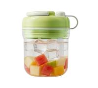 Stampo Per Cubetti Di Ghiaccio - Vassoio Per Cubetti Di Ghiaccio | Vassoio Per Stampi In Silicone, Pressa Portatile Per Erogare Con Manico E Cannuccia, Refrigeratore D'acqua A Rilascio Facile Del Cubo