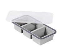 Stampo Per Cubetti Di Zuppa Per Freezer Con Coperchio - Strumento Sicuro Antiscivolo Durevole e Trasparente | Formine da freezer per zuppe - Per Casa Interno Amici Cucina Cocktail Congelamento Whisky