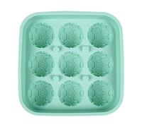 Stampo per cubetti ghiaccio in silicone per calcio, cavità multiple per feste a tema sportivo, bevande, accessori per concorsi