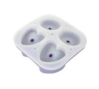 Stampo per Cubi di Ghiaccio in Silicone, Forma Sfera Decorativa | Rilascio Facile, Superficie Liscia, Non Si Crepa in Congelamento, per Whisky, Frutta e Caffè Freddo