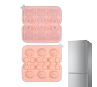 Stampo per cubo di ghiaccio orso - produttore palline in silicone 6 a griglia, vassoio congelatore riutilizzabile | Mormo flessibile divertente bar ristoranti caffè, strumento creativo la creazione co