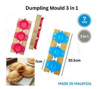 Stampo Per Curry Puff Stampo Per Ravioli 3 In 1 Colore Casuale 7Cm X 30,5Cm