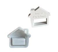 Stampo per dadi di Natale in silicone stampi per artigianato natalizio serie ornamento statuette per artigianato fatto a mano stampi