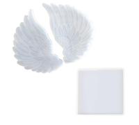 Stampo per d'angelo, stampo in silicone d'angelo 3D, in silicone per d'angelo, stampo a forma di d'angelo, per decorare torte, cioccolatini, caramelle, resina, argilla