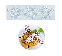 Stampo per decorazione di torte, per caramelle, pasticceria, resina e sapone, motivo circolare a 4 fori, ideale per pasta di zucchero e decorazioni al cioccolato