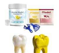Stampo Per Denti | Con Vassoio Per Forma Denti E Forniture Artigianato,Strumento Per La Decorazione E Modellazione Dentale - Per Adulti, Uomini, Donne, Bambini, Studenti, Insegnamento, Dimostrazione E