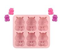 Stampo Per Dessert Capibara - In Silicone 3D, Design Antiaderente A Di Simpatico Animaletto, Macchina Per Il Ghiaccio Adatta Al Congelatore Per Creare A Divertente | Scelta