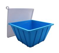 Stampo Per Di Ghiaccio Da Bagno - Macchina Per Ghiaccio In Silicone, Accessorio Per Immersione Fredda | Vassoi Cubici Giganti Quadrati, Silicone Flessibile A Prova Di Perdite, Per Congelatore