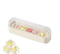 Stampo per di Ghiaccio - Impilabile ad Alta Capacità | Stampo per Ghiaccio per Congelatore con Coperchio | Per Preparazione Bevande da Spiaggia Vacanza Casa Ristorante Cocktail Bourbon e Vino